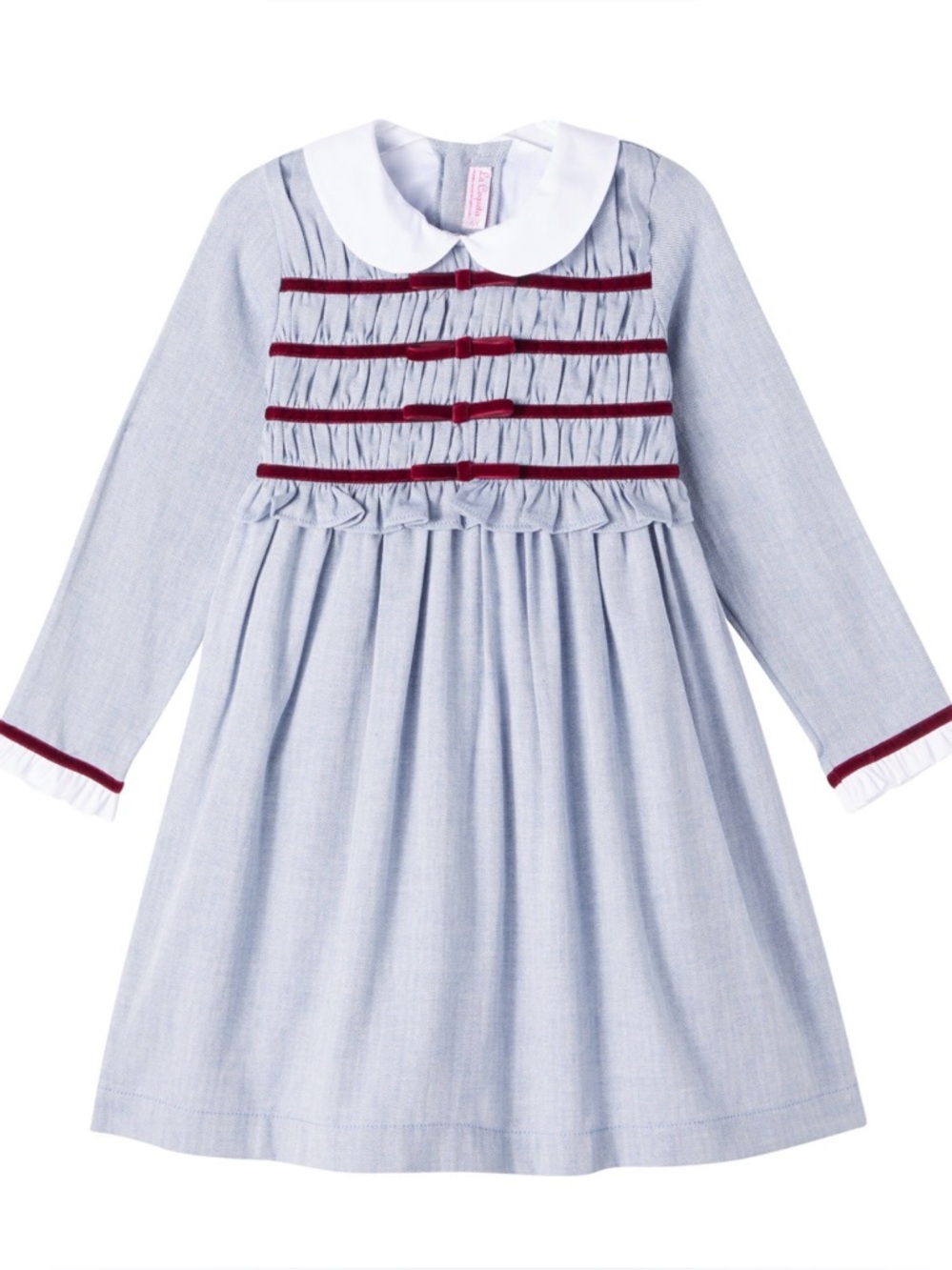 Light Blue Garcia Girl Dress
